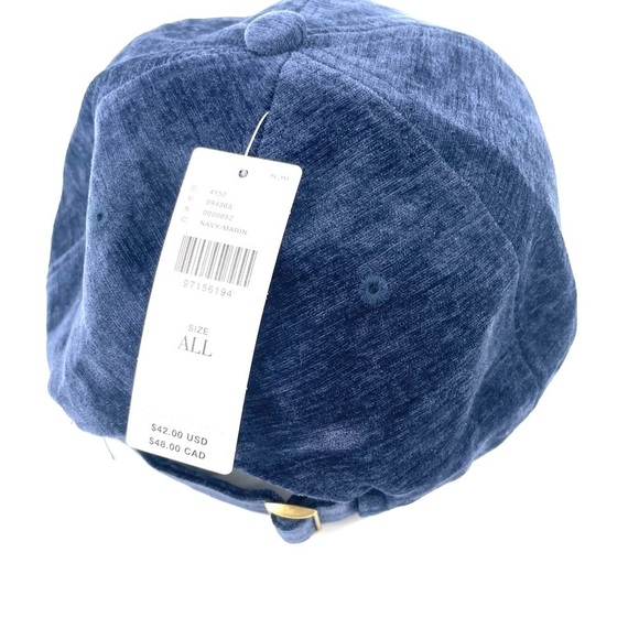 ANTHROPOLOGIE Corduroy Sports Club NWT Baseball Cap - Picture 6 of 8